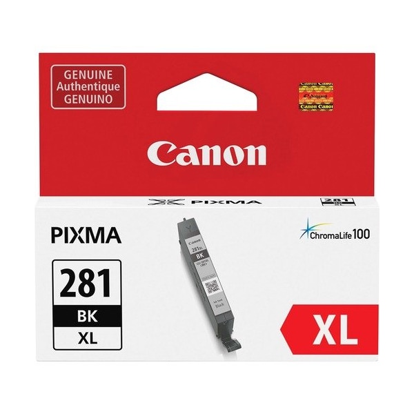 Canon Ink Tank, XL, f/PIXMA TR7520, BK CNMCLI281XLBK - main